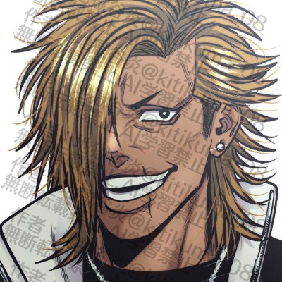かっこいい男の【アイコン、ヘッダー】制作します 不良漫画みたいなかっこいい男を描きます！ イメージ8