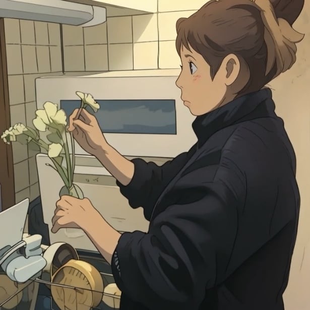 お持ちの動画をジブリ風のアニメに致します 記念日のプレゼントなどにもオススメです！ イメージ1