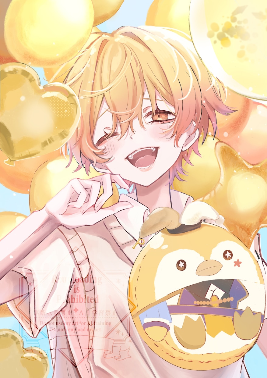 SNSのアイコンイラストや1枚絵描きます 男の子全般得意ですっ！！女子も描きますっ！ イメージ7