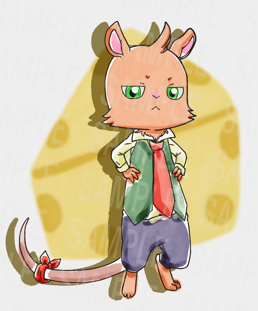 生き生きした獣人を描きます かわいい獣人キャラクターが必要な方へ イメージ7