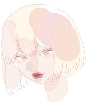 5名様限定1500円〜⭐︎SNS用アイコン描きます 儚げな水彩風のイラストです！最短1日〜納品可能。 イメージ1