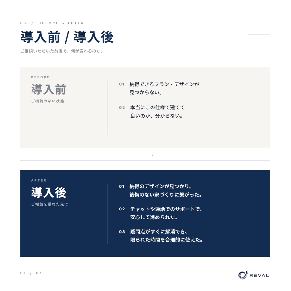 家づくりを120日間専属コンサルします 理想を叶える住まいを第三者的視点でトータルプロデュース イメージ7