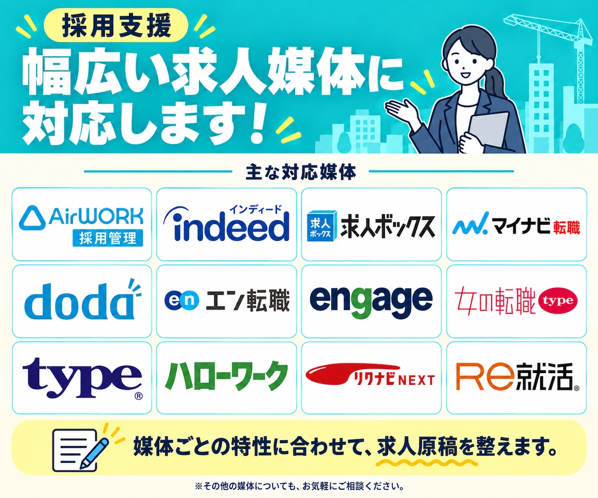 施工管理採用プラン◇30日間採用支援を行います 施工管理・採用業務どちらも経験している担当者が対応します イメージ4
