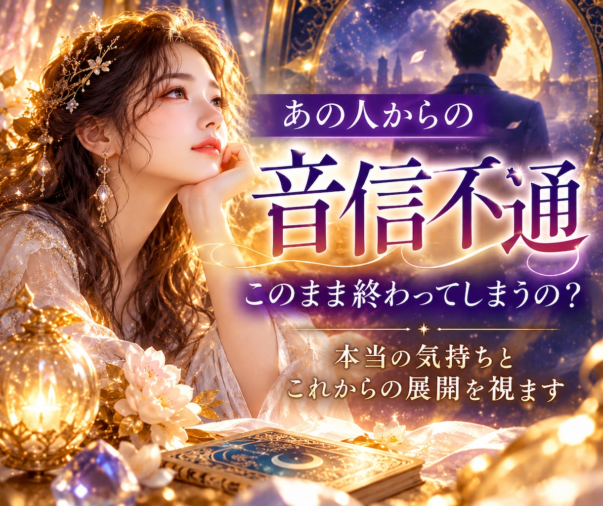 音信不通の沈黙を心奥から視ます 高次元に触れた沈黙の意味をお伝えします イメージ1