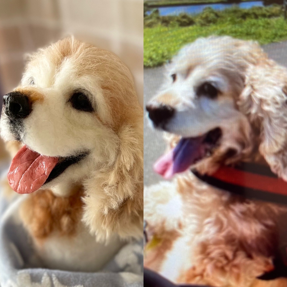 うちの子ワンちゃんお作りします 羊毛フェルトオーダーで愛犬をずっとそばに イメージ1