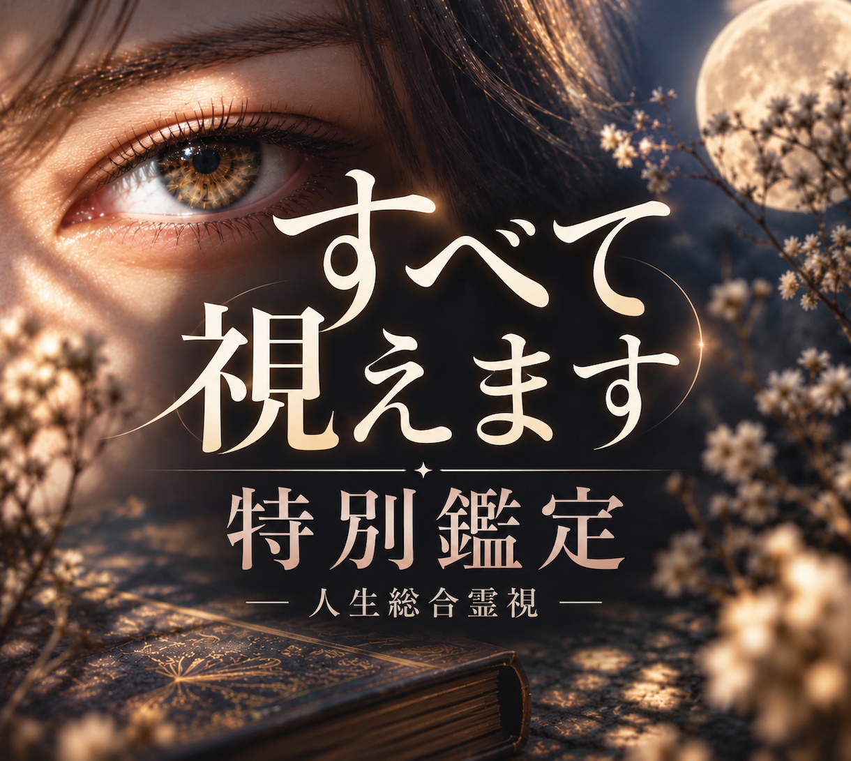 特別鑑定｜人生全体を深く霊視します 恋愛・仕事・人間関係・未来まで。一度に深く読み解きます イメージ1