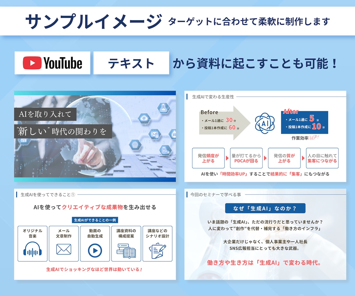 初回限定！スライド資料作成を丁寧に作成しまます 10枚6000円で頼みやすい初回限定価格！ イメージ4