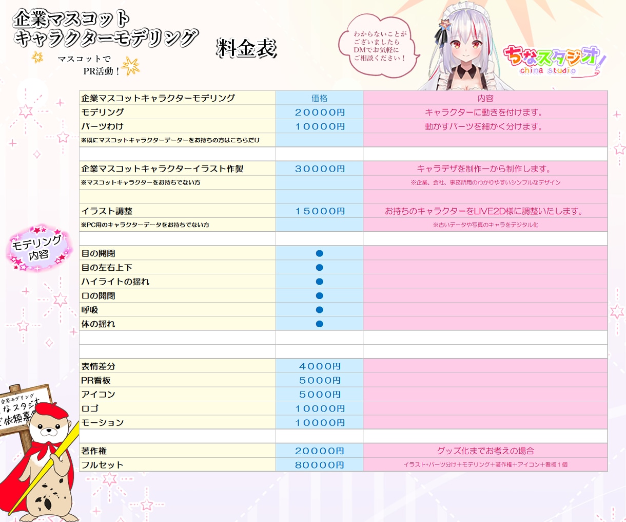 法人様歓迎　広報・PR用Live2D制作します Live2Dで企業キャラを動かす！プロが創る高品質モデリング イメージ2