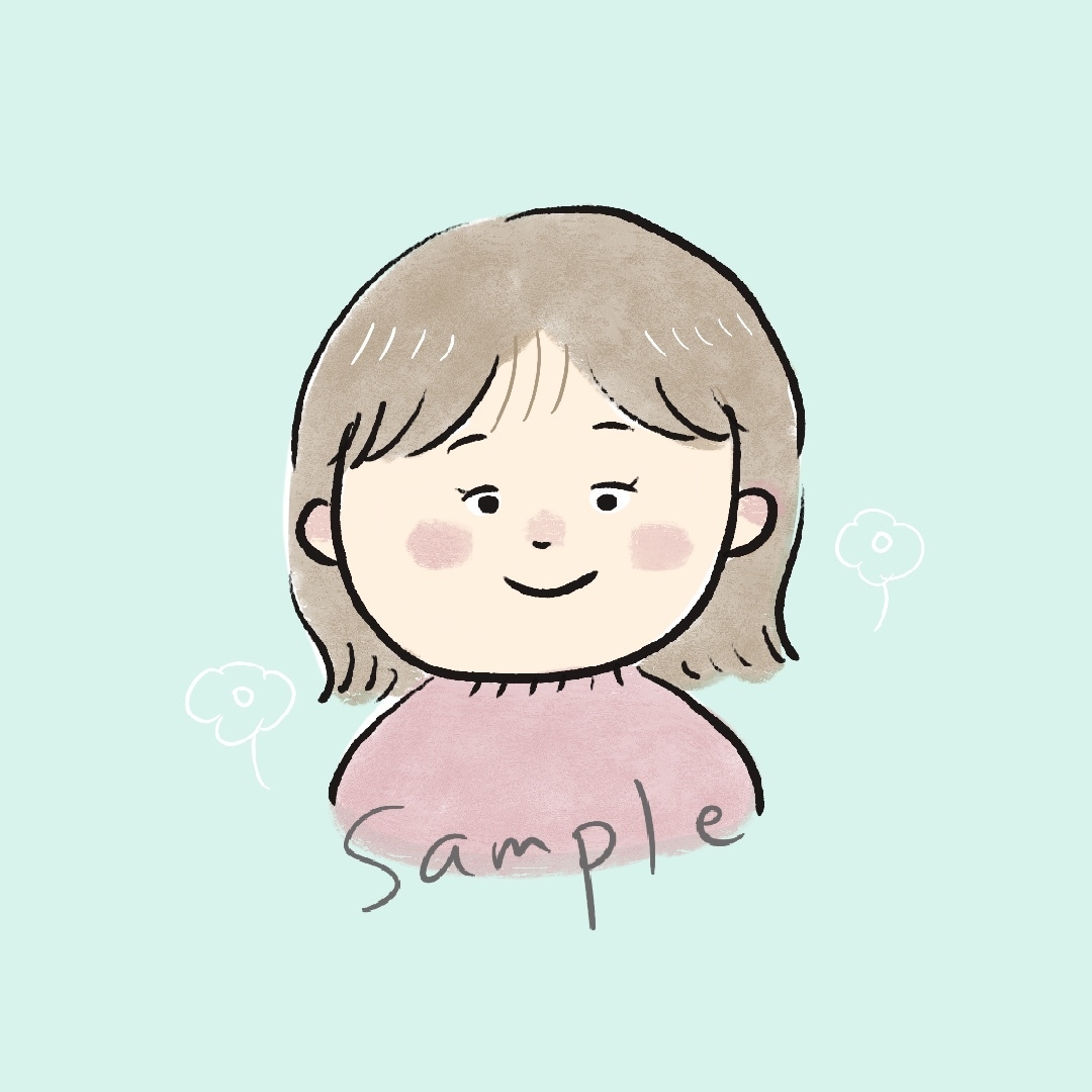 商用◎SNSで使えるシンプル可愛いアイコン描きます あなただけの癒されるアイコンでQOLをあげよう♪ イメージ7