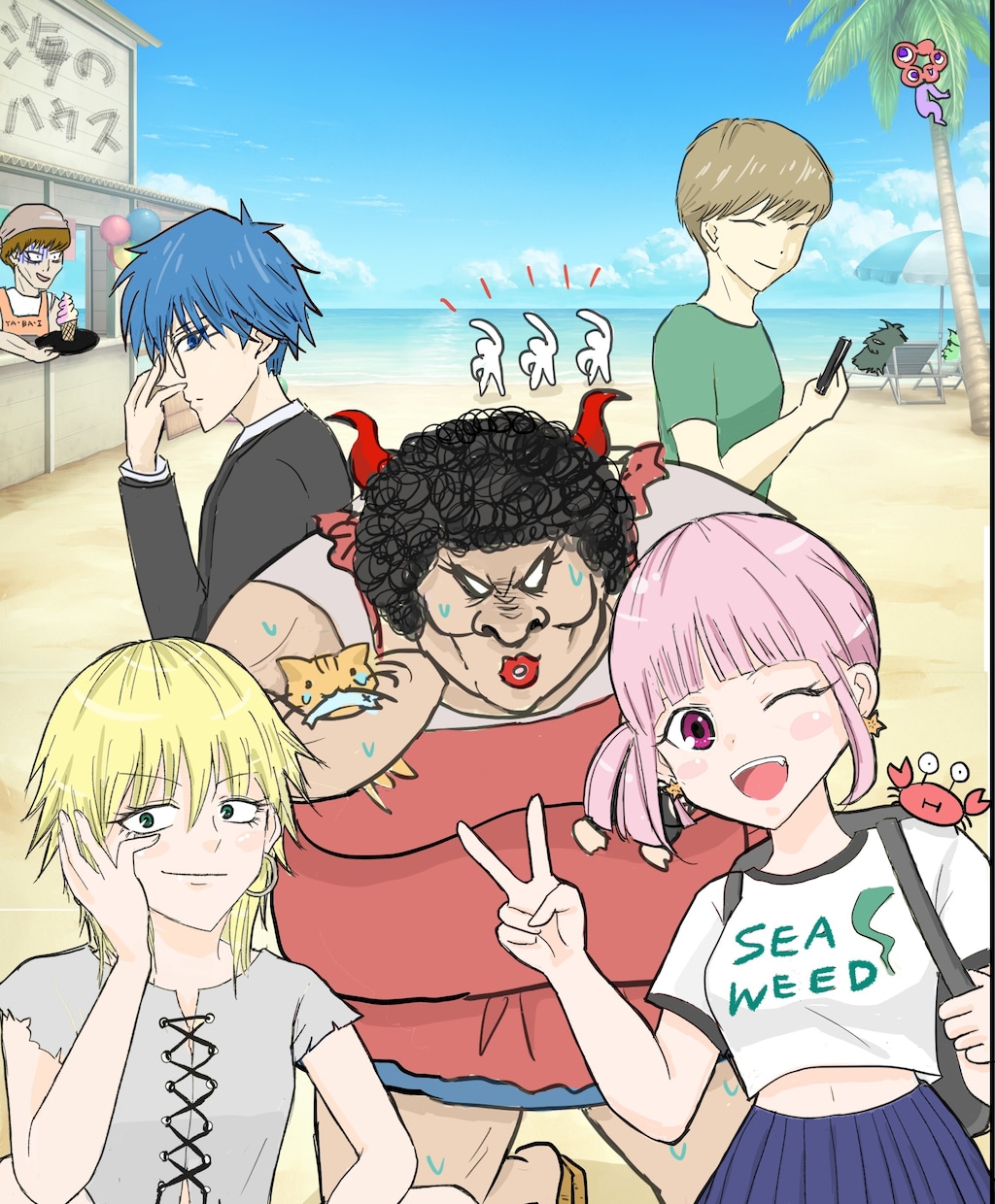 目を引く広告漫画作成します 癖強タッチですが極力ご希望に近づけるように作成いたします！ イメージ7