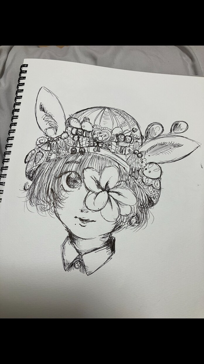 細かい絵の好きな方に独特な世界観の絵を描きます アンティークやファンタジーなどの独特な世界観の絵を描きます！ イメージ1