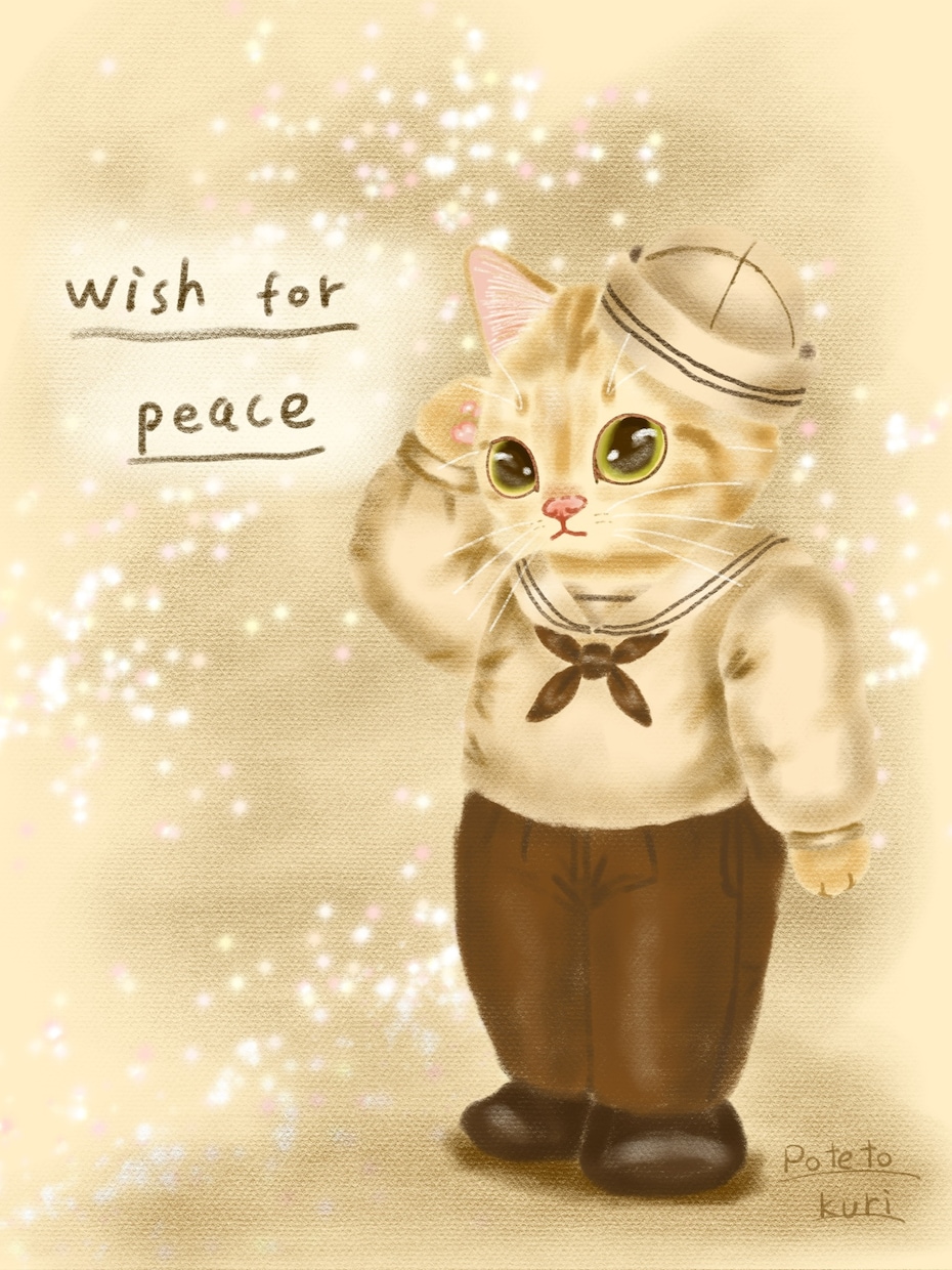 パステル画風猫のイラストをお描き致します 暖かいアナログパステル画風のイラストをお描きします。 イメージ6