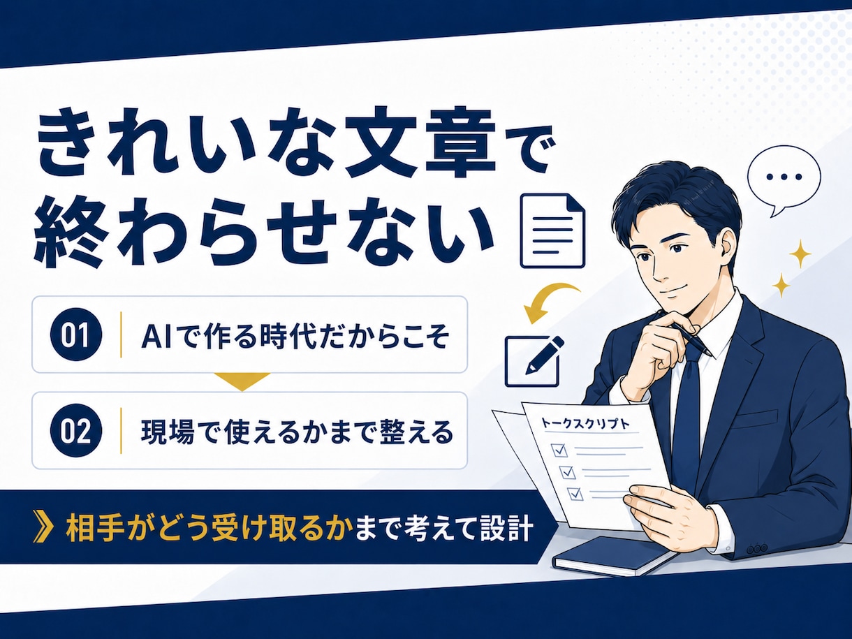 テレアポ・電話営業のトークスクリプトを作成します 3000社超と商談した元営業マンがノウハウを凝縮して作成 イメージ4
