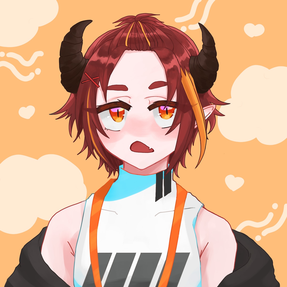 3000円でイラストを描きます SNS向けのアイコンなどに使えるバストアップのイラスト作成 イメージ1