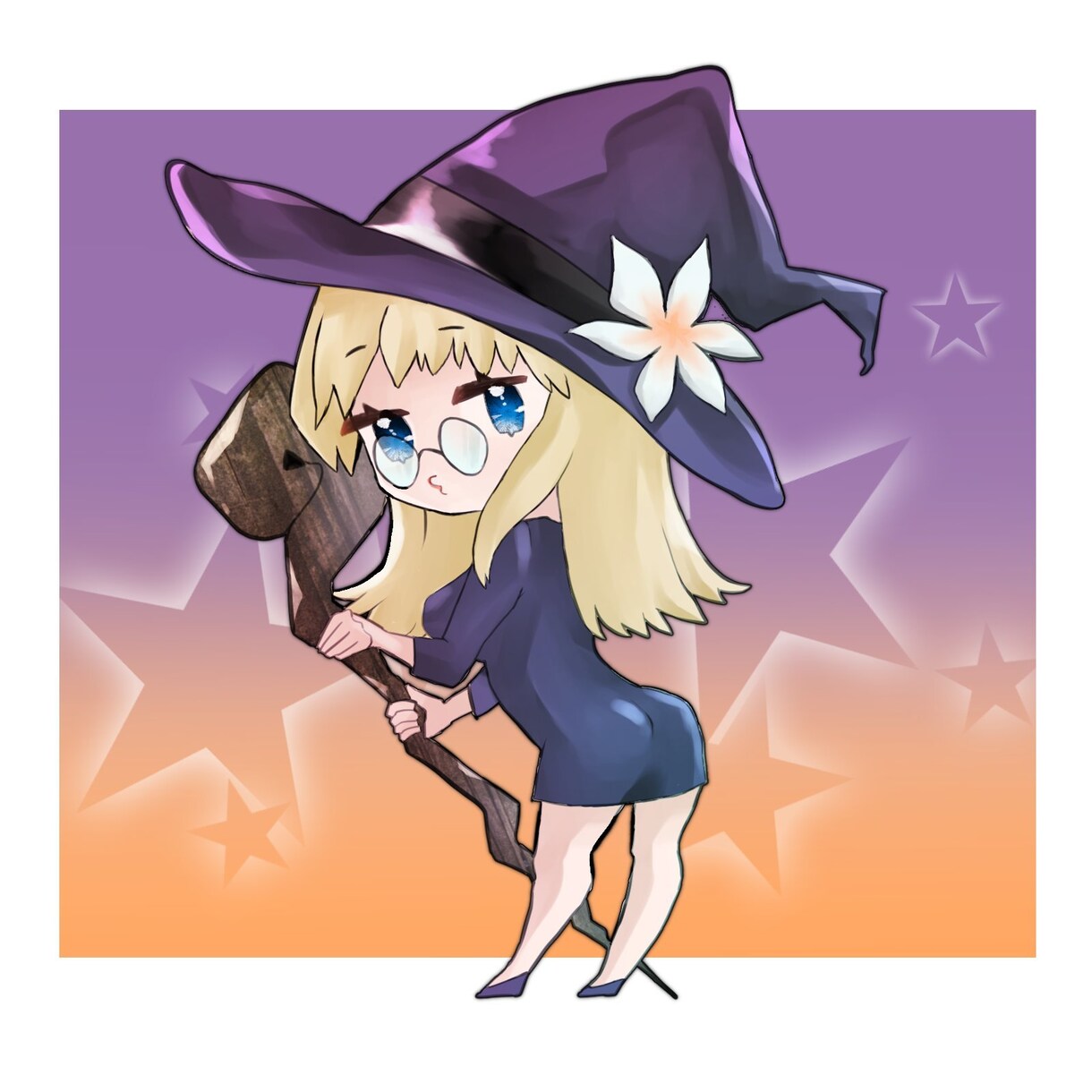 ミニキャラ描きます 【8月値下げ中】SNSアイコン、動画用、夢絵対応可 イメージ2