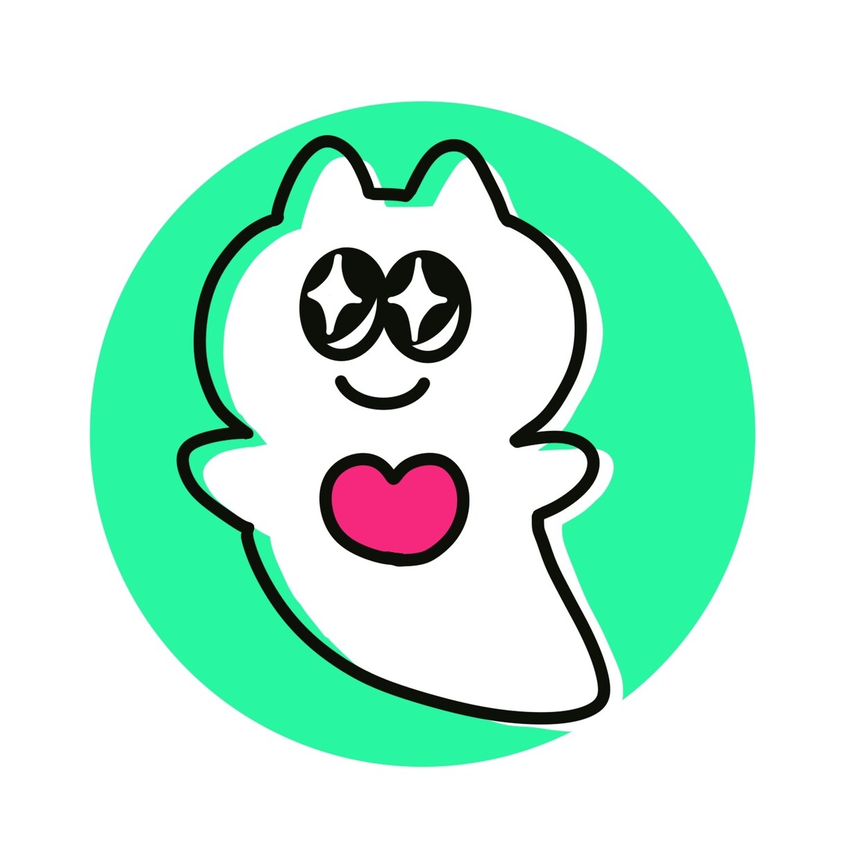 ポップなアメキャラ風アニマルアイコン描きます 文字入れもOK！最短3日でお届けします♡ イメージ9