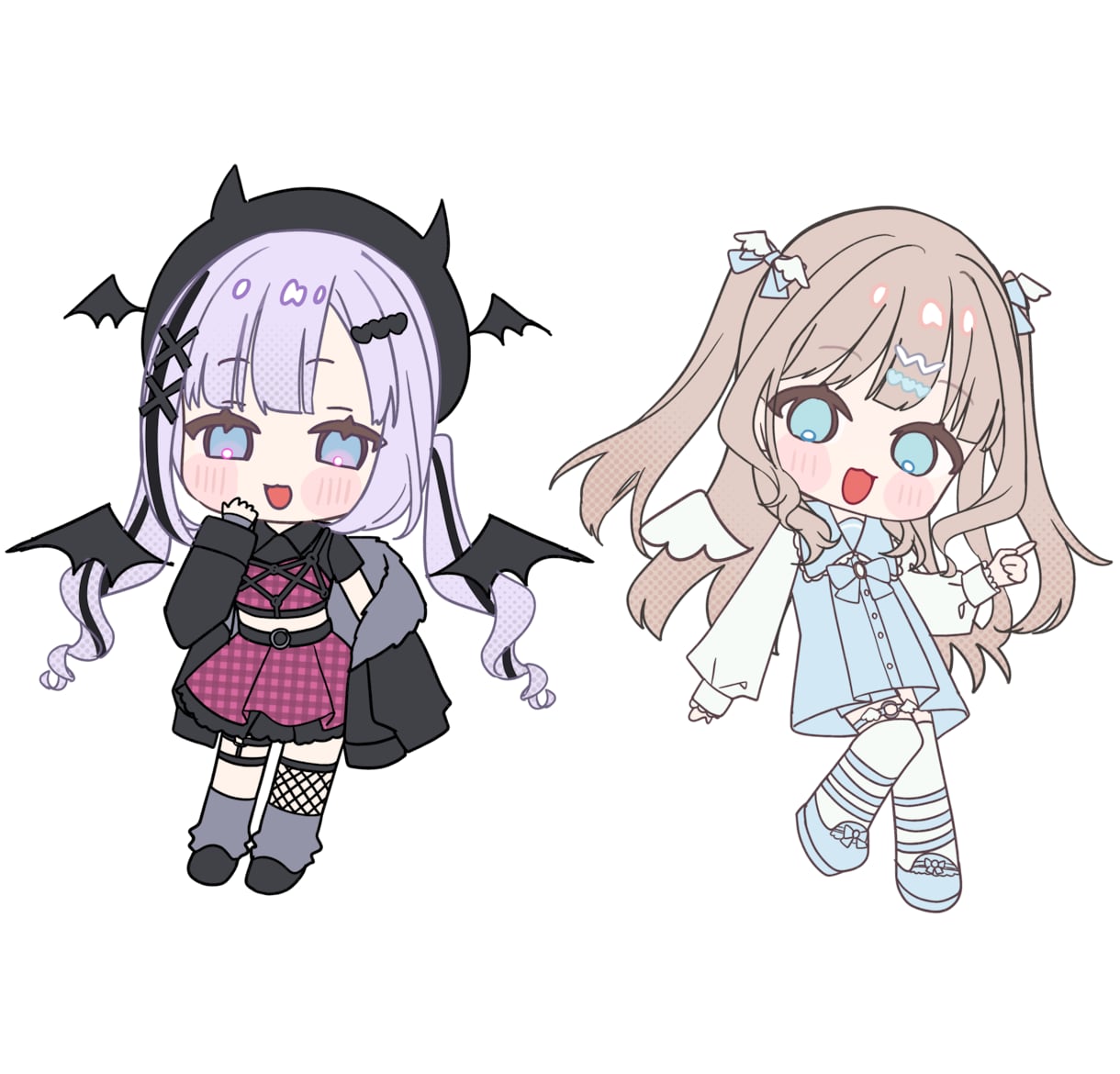 かわいいミニキャラクター制作いたします 3等身~1.5等身までのかわいいミニキャラクター描きます！ イメージ2