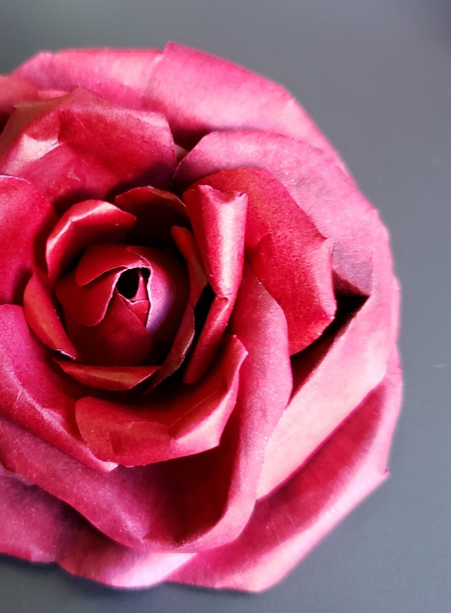 紙のオーダーフラワーをお作りいたします 紙で花びらを1枚ずつ制作したお花を完全オーダーメイド。 イメージ2