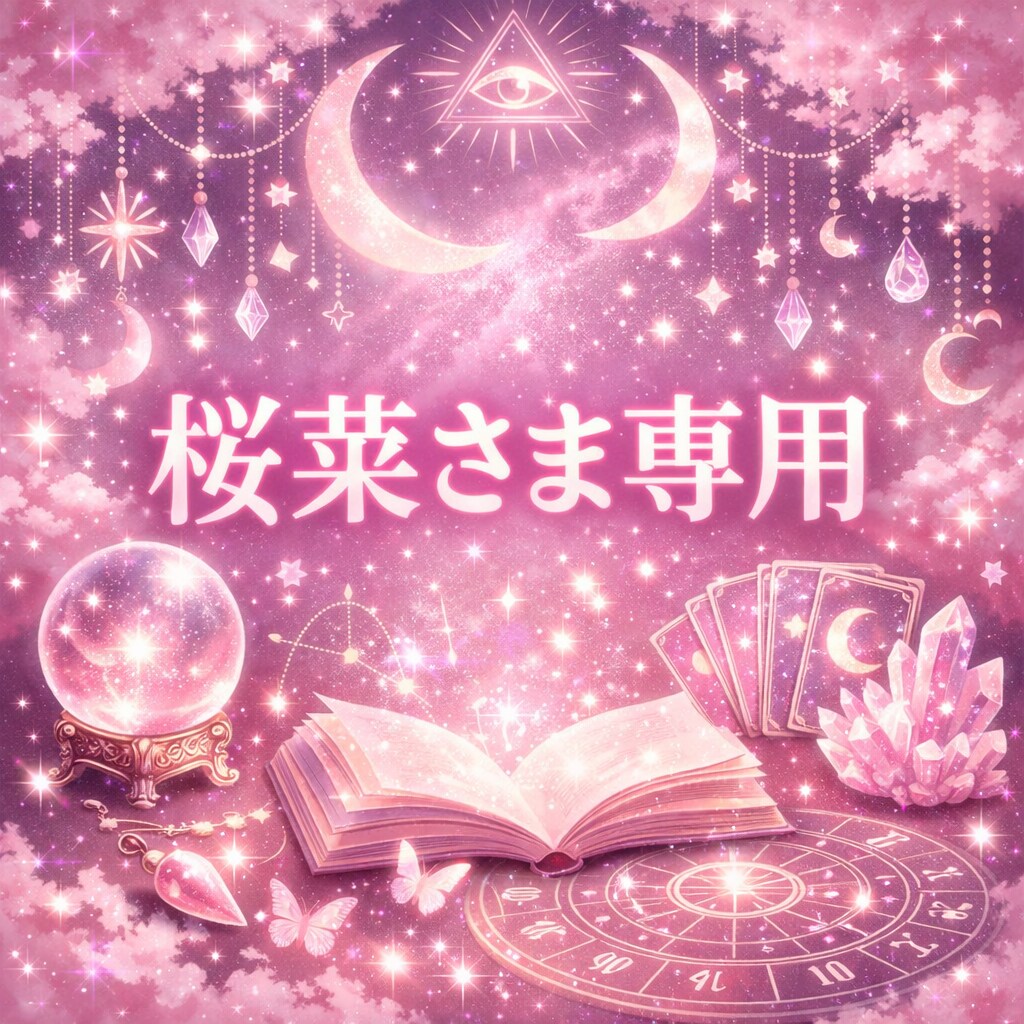 桜菜さま専用の出品ページでございます こちらは桜菜さま専用の出品ページです イメージ1