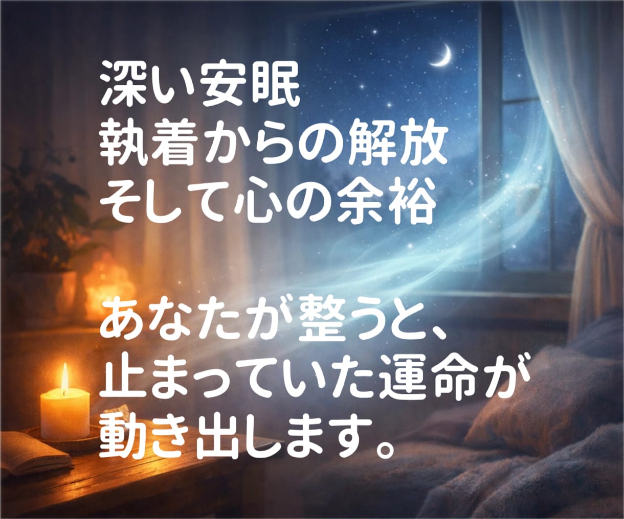 お試し遠隔レイキヒーリング（15分）お届けします 眠れない夜に、たった15分で心の安らぎを♡ イメージ4
