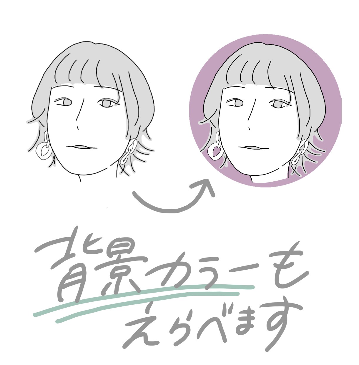 シンプルなアイコンを作成します 写真を元におしゃれな線画をお描きします イメージ6
