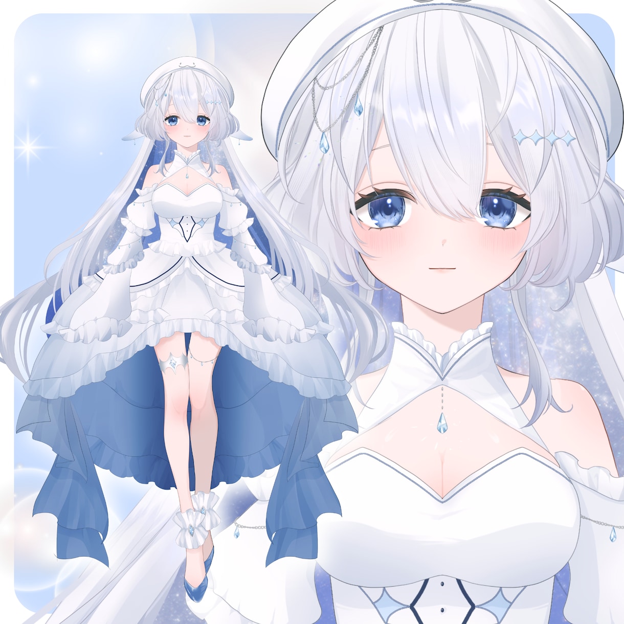 これだけでOK！✦Vtuberさん一括制作します デザイン～モデリングまで♥なりたい姿叶えます！ イメージ5