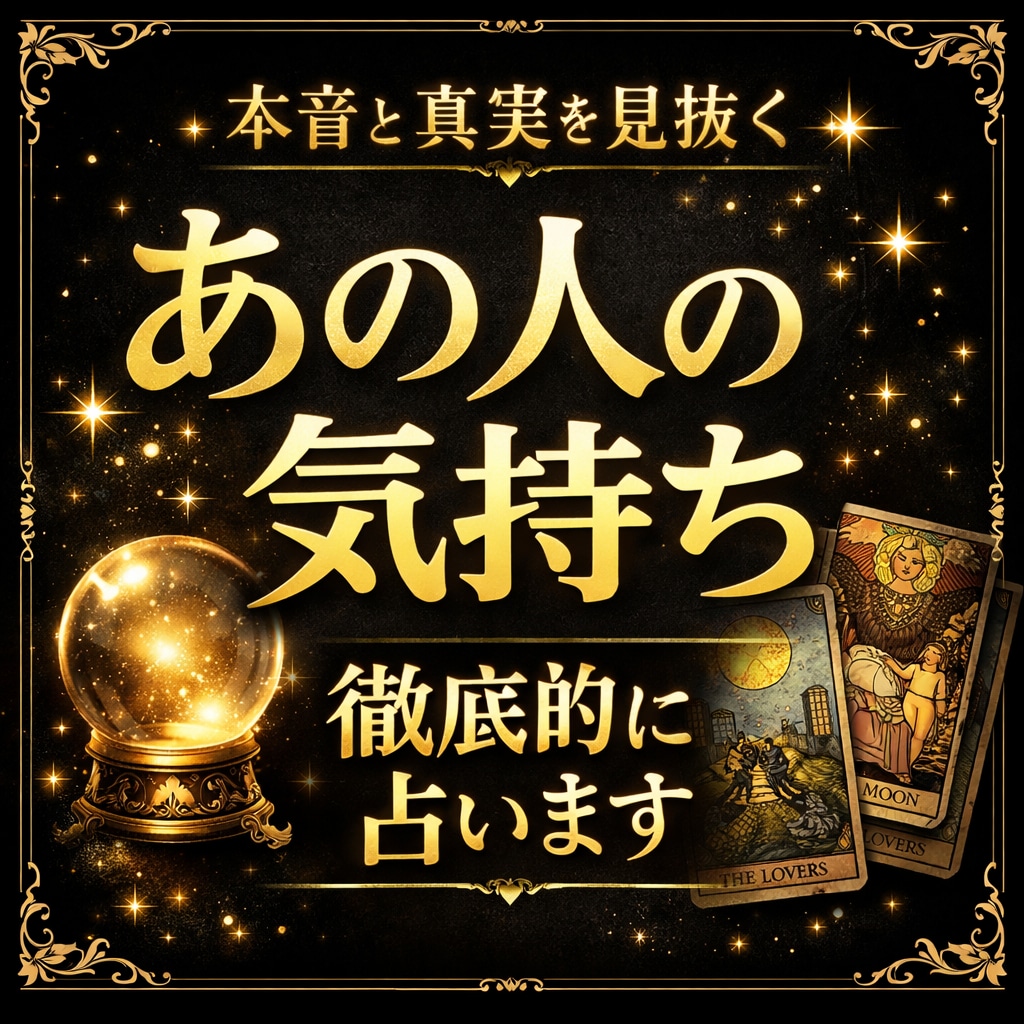 恋愛総合｜あの人の本音と今の気持ちを視ます 今だけデビュー割｜恋の行方とあの人の本音を鑑定 イメージ1