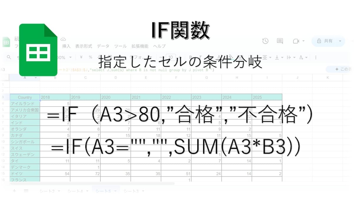 エクセルやスプレッドシートの関数で効率化します Excel・スプレッドシート関数で業務時短！初心者歓迎。 イメージ7