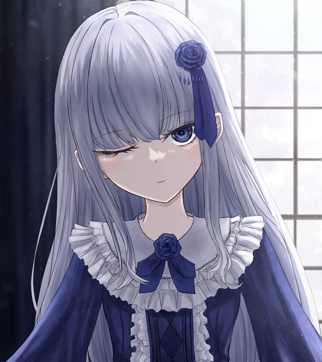女の子のイラスト描きます ゴスロリやドレス、綺麗系のイラストを描いてます！ イメージ1