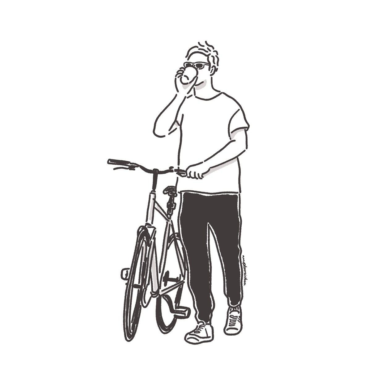 商用可！オシャレイラスト・似顔絵描きます アイコン 似顔絵 イラスト グッズ 挿絵 ポスター等 イメージ4