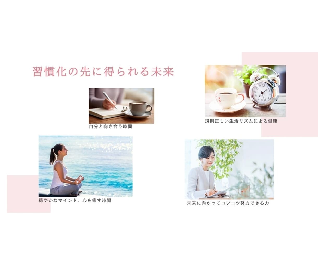 1ヶ月間徹底サポート／習慣化で目標達成を叶えます 【あなたに合った習慣作り】で1ヶ月間徹底サポート！ イメージ8