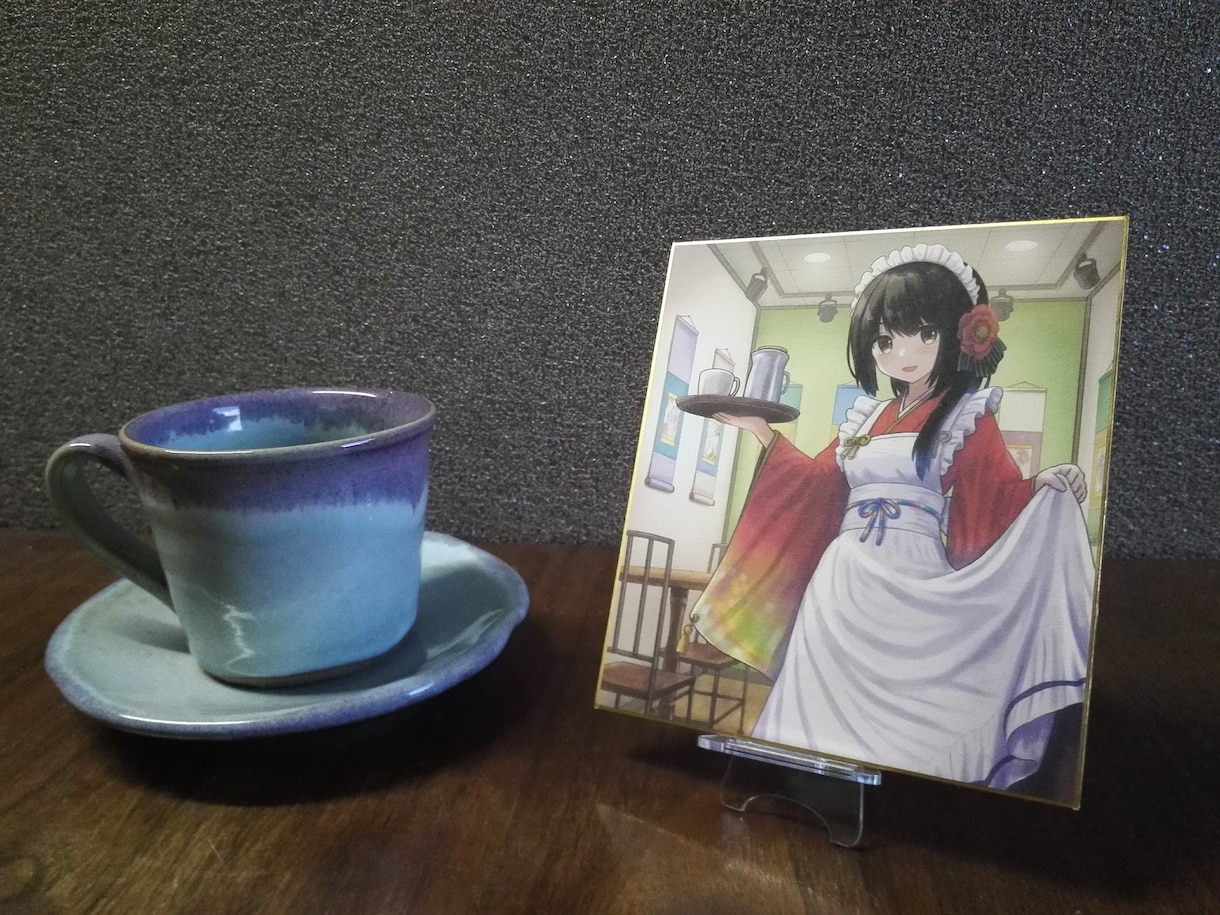 デジタルイラストから【複製ミニ色紙】を制作します 【複製ミニ色紙】を制作します！ イメージ1