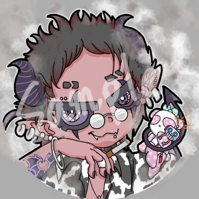 ジト目デフォアイコン、キャラ作ります 好きなもの全部取り入れた派手目なデフォちゃん、作りませんか？ イメージ4