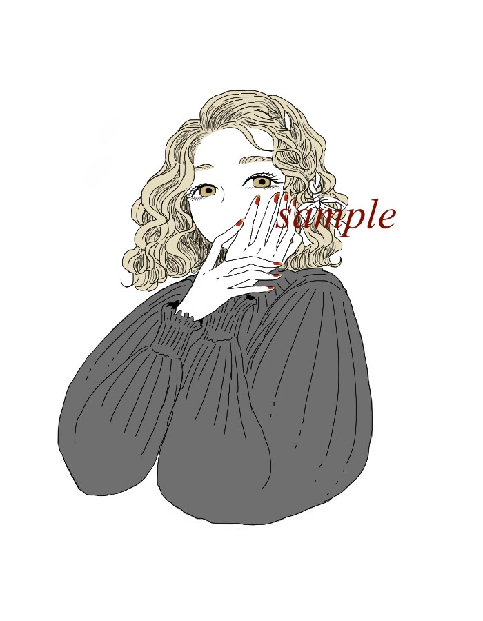 シンプル・クールな似顔絵イラスト描きます シンプルでクールな似顔絵イラスト イメージ2