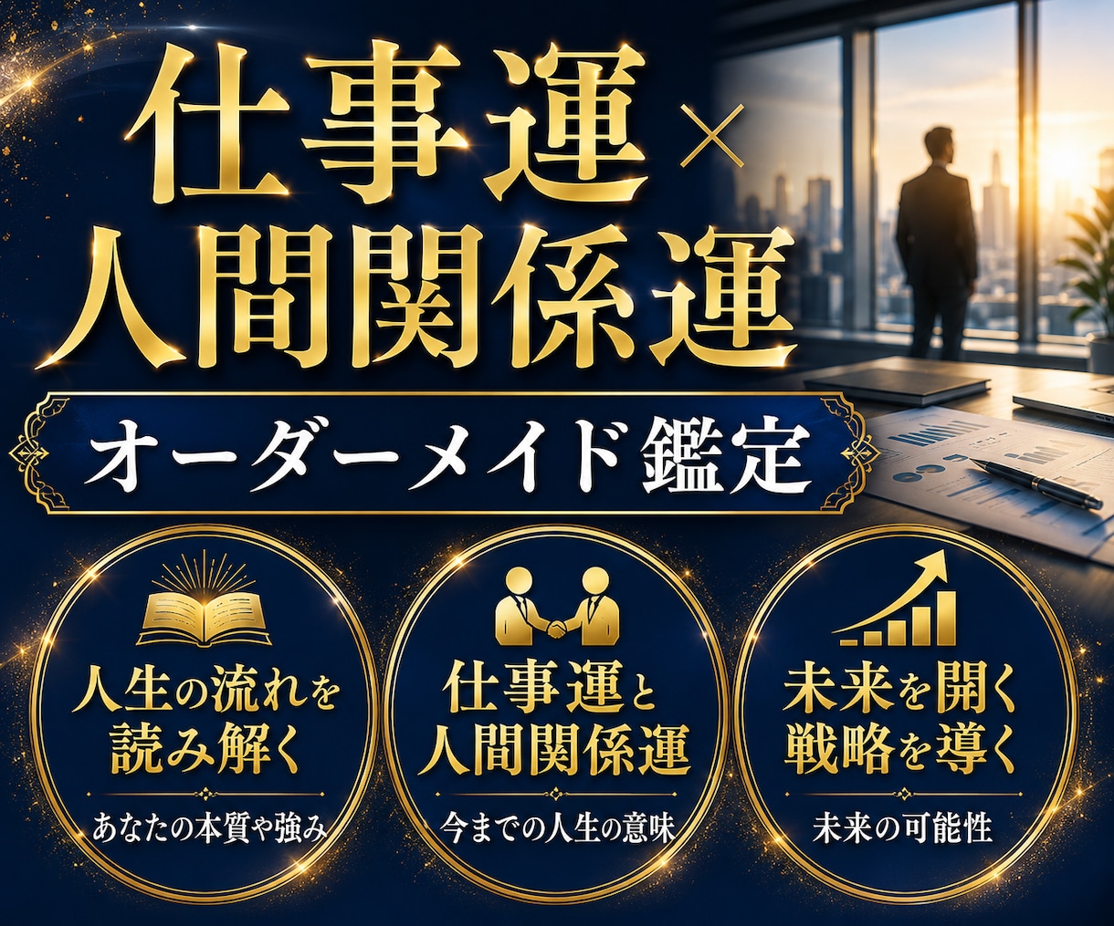 向こう1年＆来年の仕事運と人間関係運を霊視します あなたの悩みに応じたオーダーメイド占い！四柱推命で就職転職も イメージ4