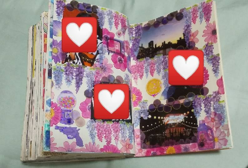 可愛いシールやマステでお好きな写真等画像を飾ります 大切なチェキや写真などの画像を可愛く飾って保存しませんか イメージ2