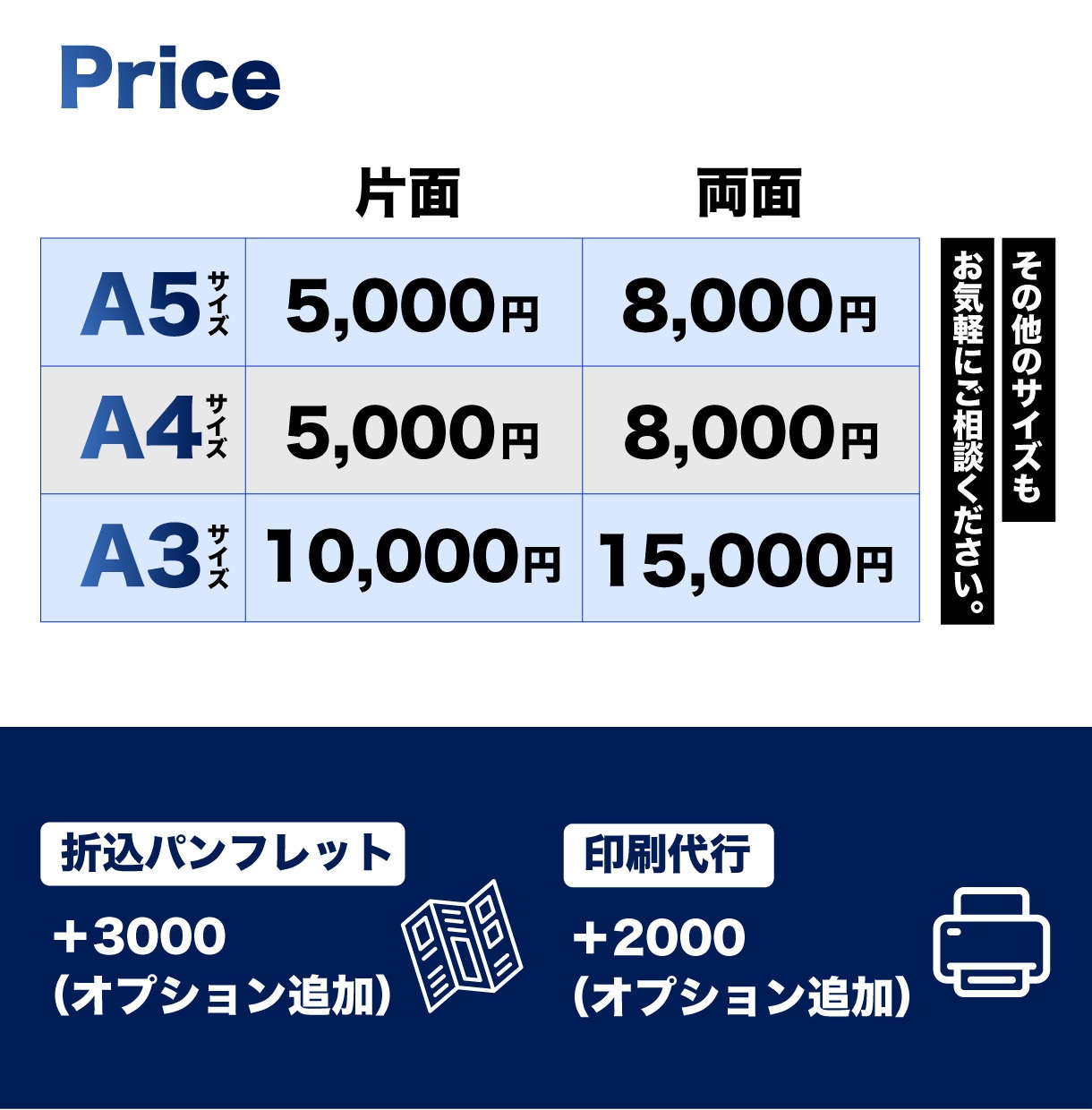 現役デザイナーが高品質で低価格なチラシを作成します 初めましての気持ちを込めて。ココナラスタート価格です。 イメージ4