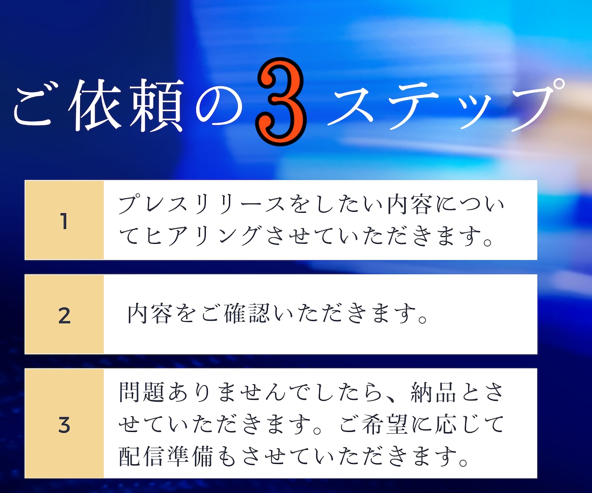 PRTIMES特化！プロがプレスリリース作成します PRのプロがメディアに刺さるプレスリリースを作成代行します。 イメージ8