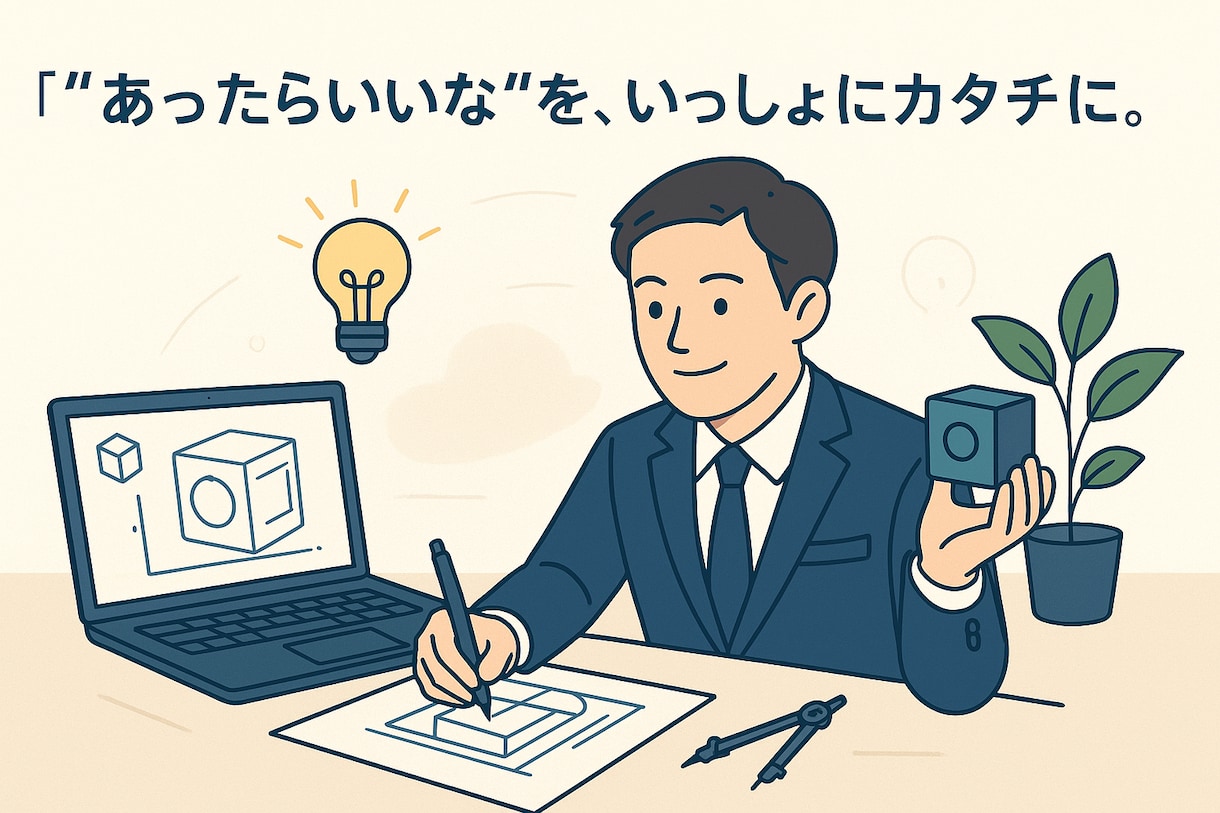 あったらいいなを3Dでカタチにします 話題のMeshy AIも、はじめての3Dプリントも安心！ イメージ3
