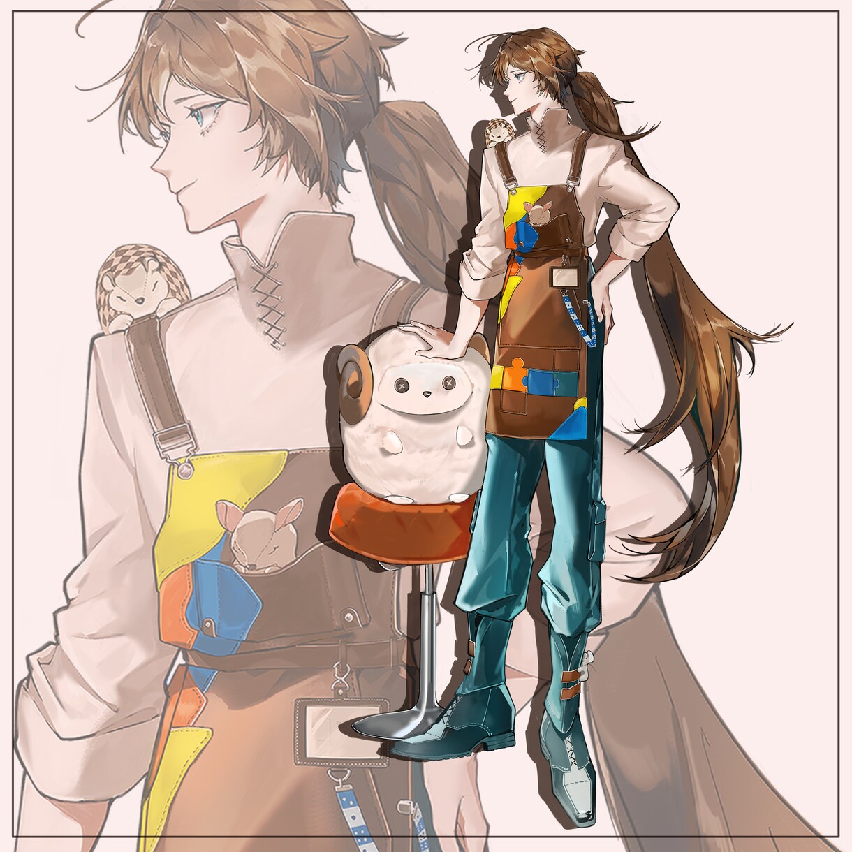キャラデザ・立ち絵制作承ります 衣装デザイン・キャラクターデザイン・立ち絵制作を承ります！ イメージ7