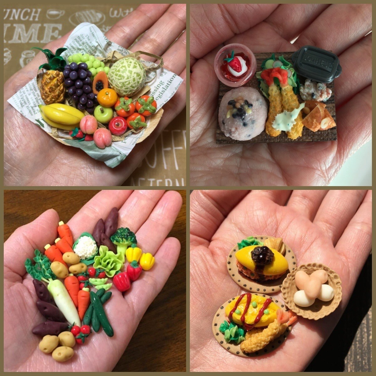 初心者向けの粘土ミニチュアのレッスンをします ★小さな粘土ミニチュアの世界に触れてみませんか？ イメージ3