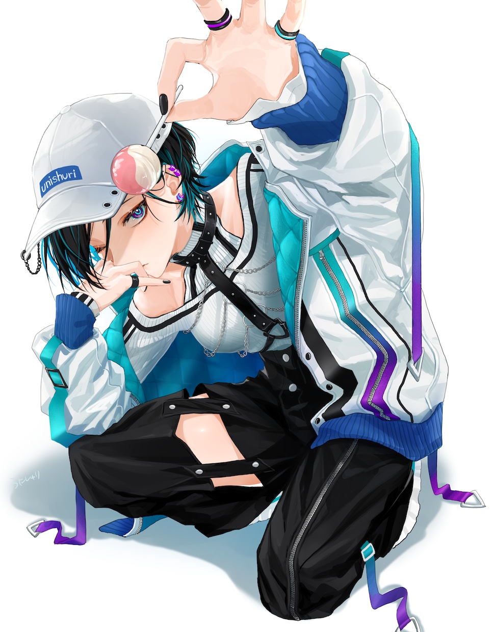 商業OK！ご依頼受付ています 綺麗、かっこいい系統のイラストが得意です！ イメージ4