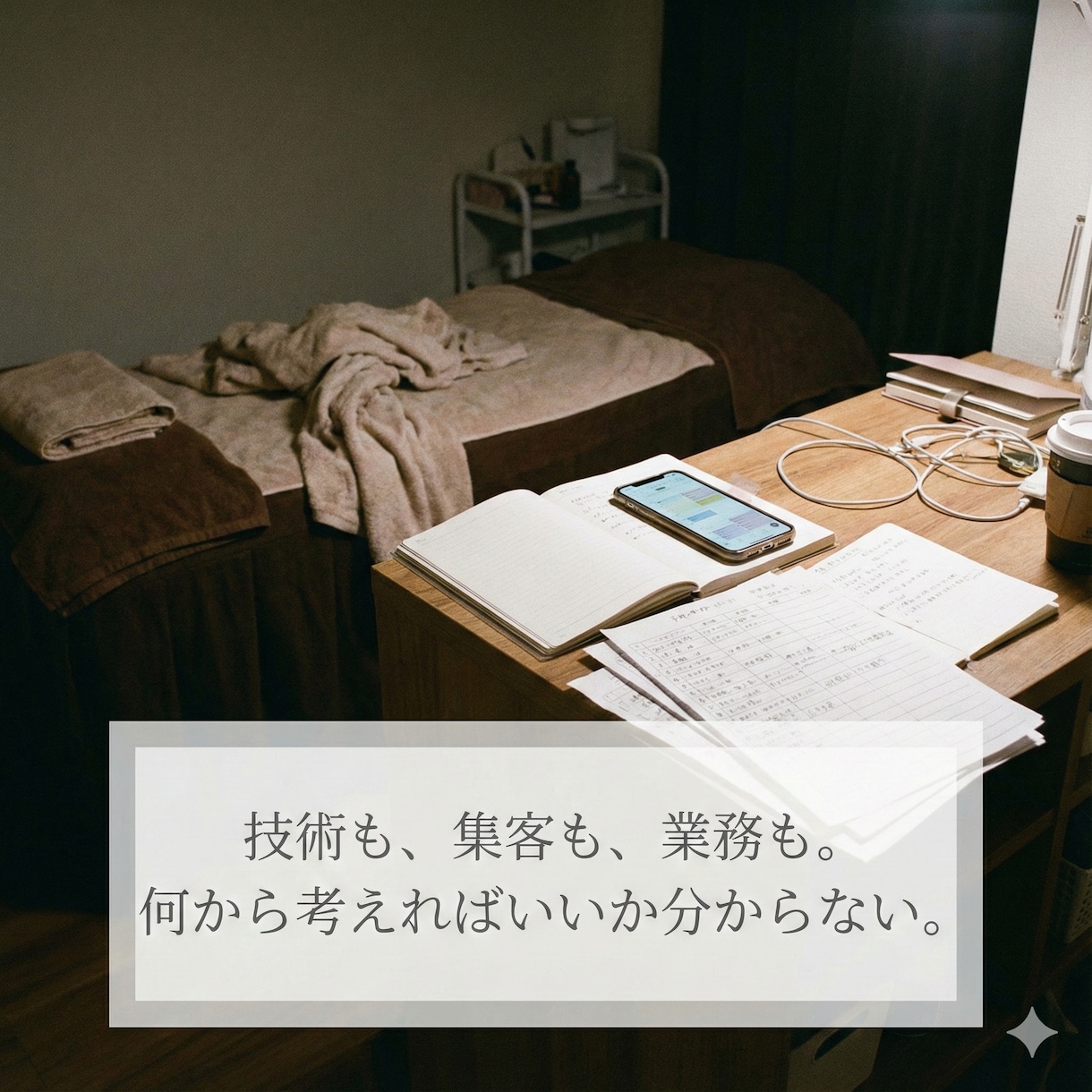 個人サロン専門｜現役アイリストが悩みを整理します 技術・集客・業務を一度で壁打ち整理 イメージ2