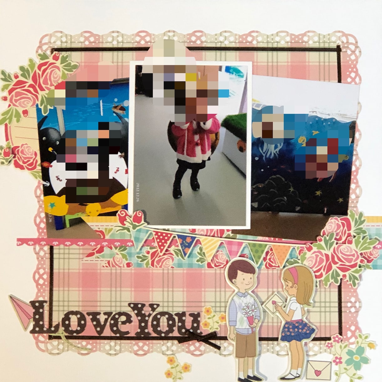 スクラップブッキングで思い出の写真を作成します 貴方だけのオリジナルの作品を作りましょう。 イメージ4