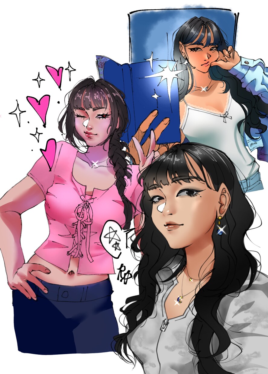 最短3日/厚塗りイラスト制作/アイコン制作します 色気づく瞳と耽美な色気。あなたの「好き」を深みのある厚塗り イメージ3