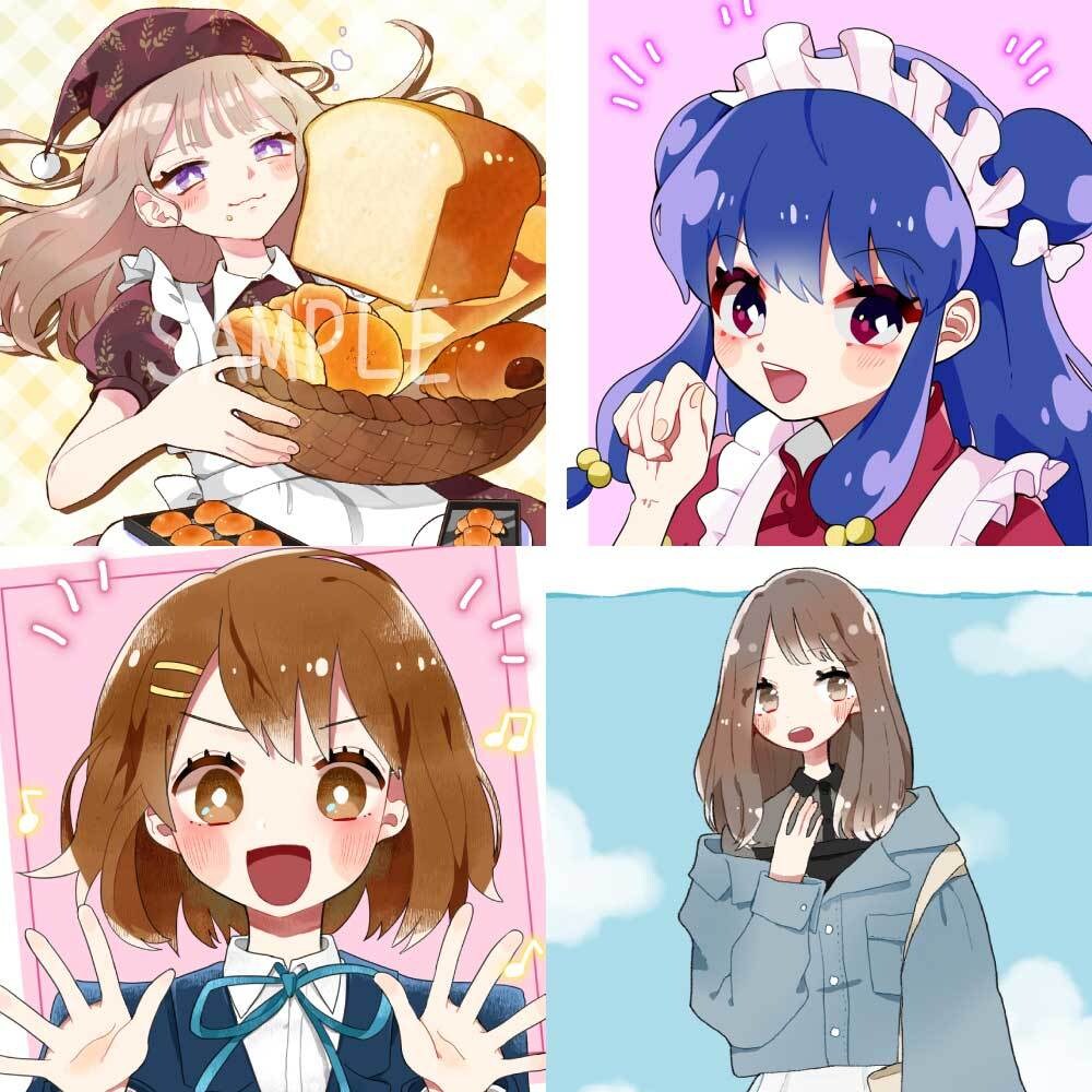 アイコンなどイラスト全般制作いたします 商用利用可◎人数追加の際、NL/BL/GLいずれもOK！ イメージ4