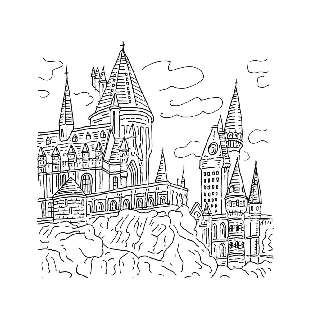 シンプルな線画で、おしゃれな風景画 描きます パンフレット、チラシ、挿絵にも◎細部まで丁寧にお描きします！ イメージ4