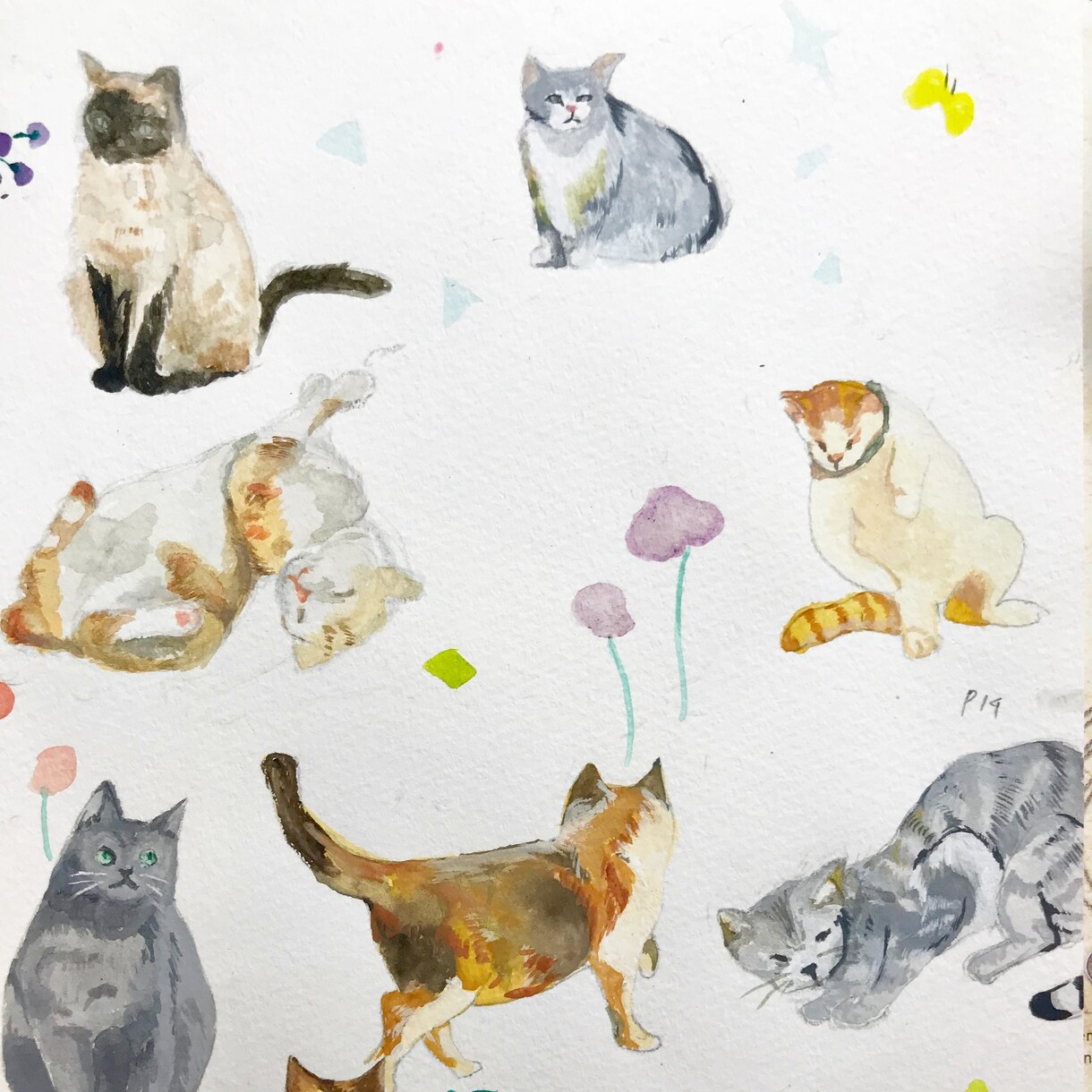 ペットの絵をゆるく描きます 油絵でゆるいペットの絵を描きます！！ イメージ4