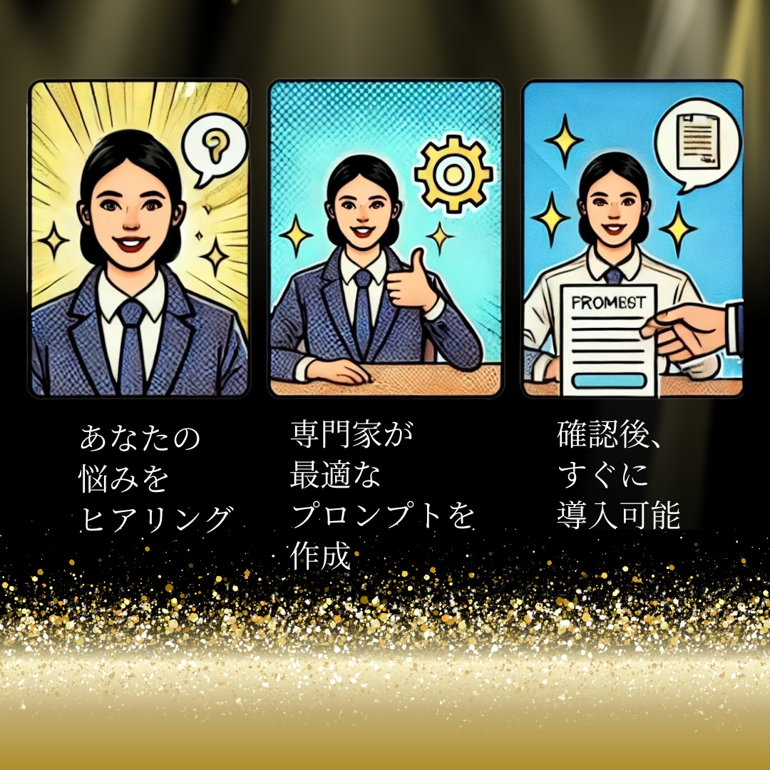 完全オーダー｜プロのAIで作業時間半減します 専門家が導く、あなただけの時間創造プロンプト イメージ7