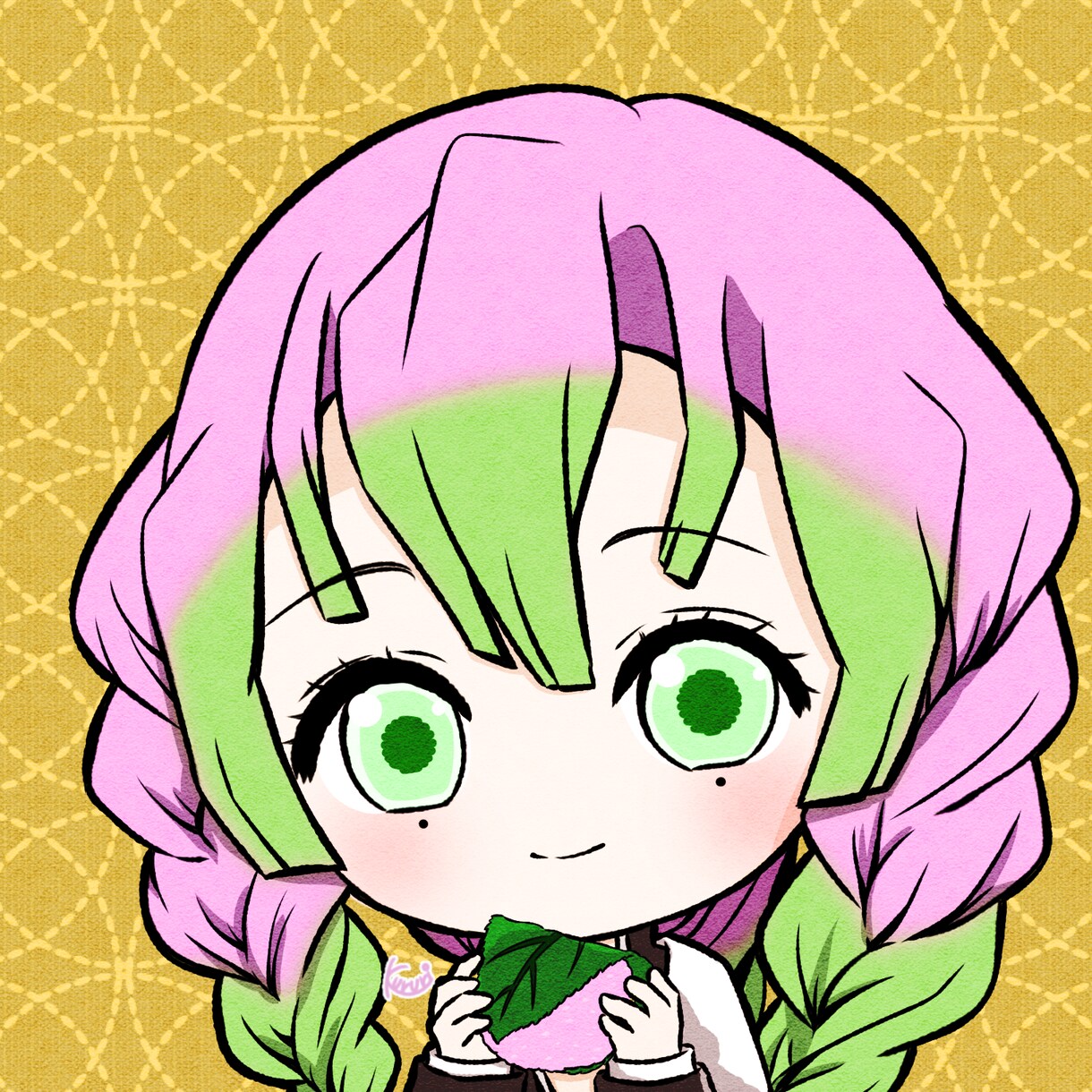 商用OK!!ほんのり和風アイコン描きます 目を引く顔アップ！和風だけど洋服でもOK! イメージ3
